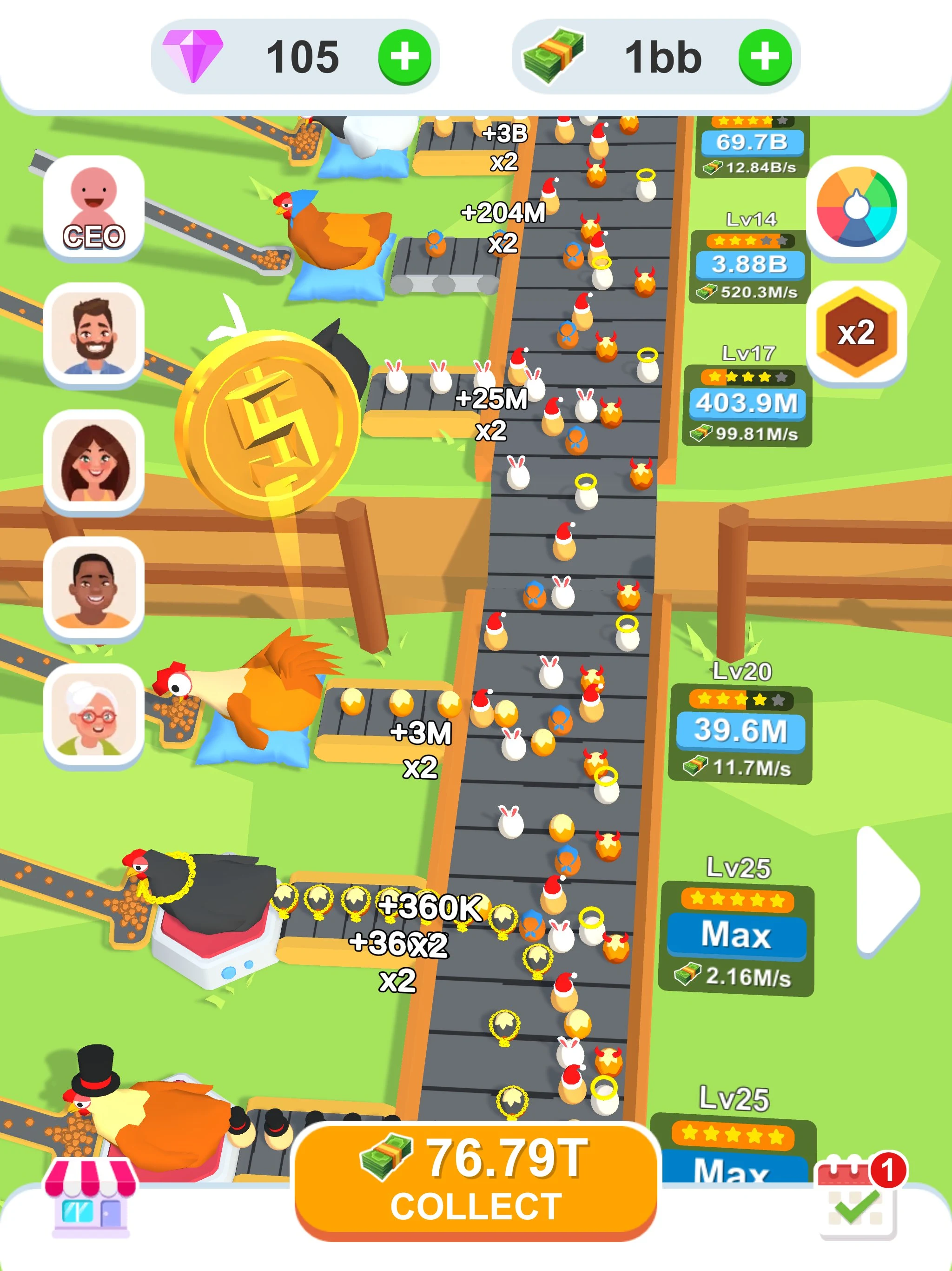 Idle Egg Factory screenshot
