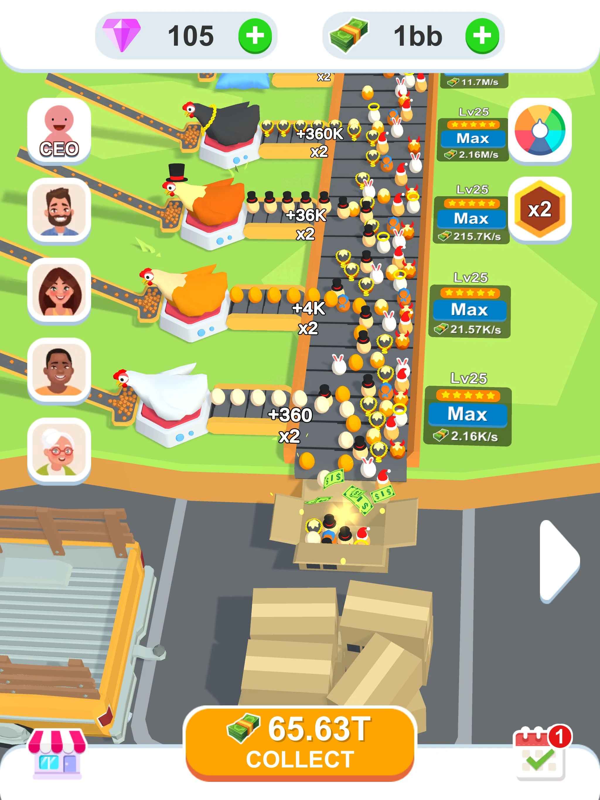 Idle Egg Factory screenshot