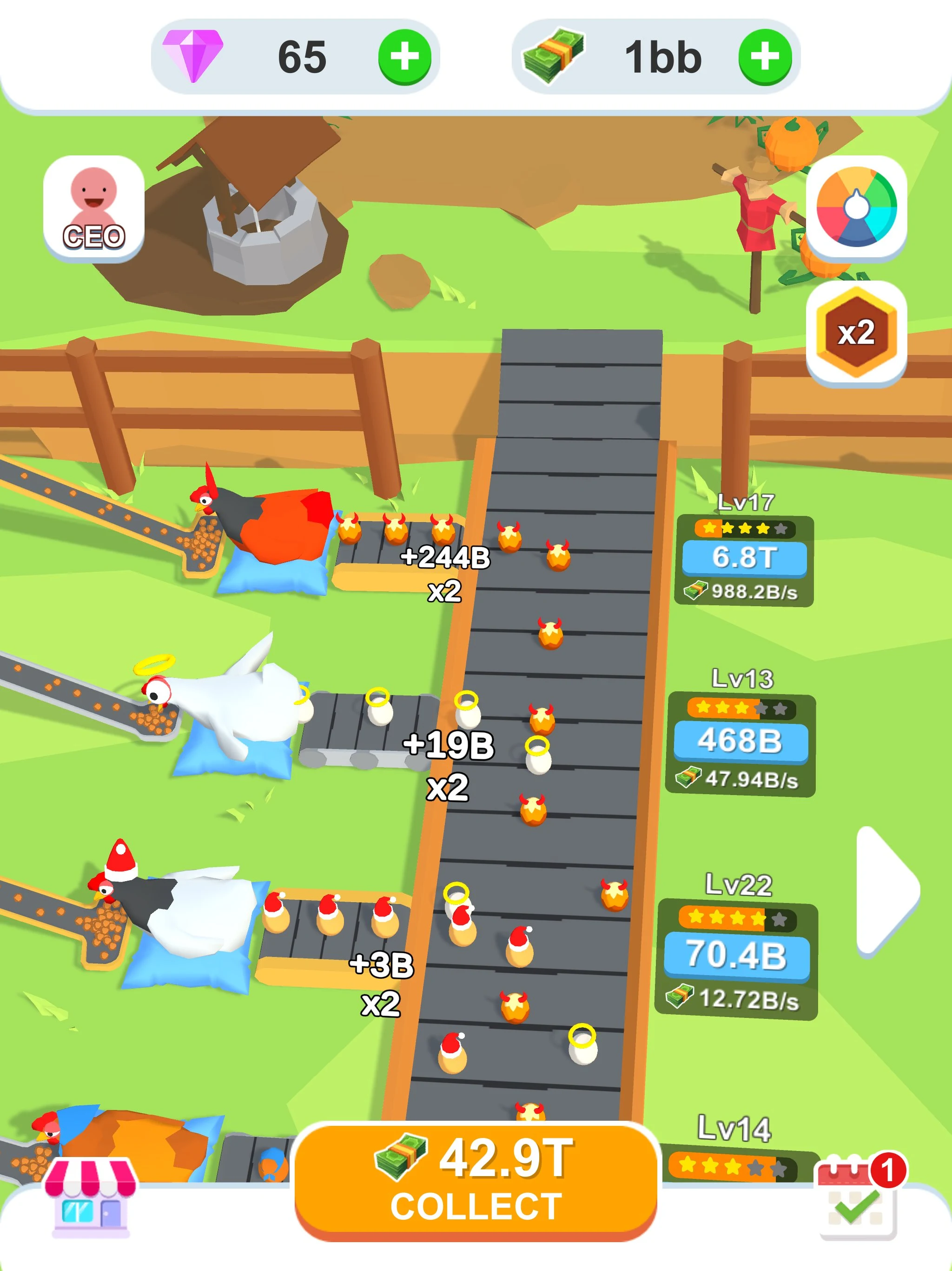 Idle Egg Factory screenshot